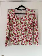 Bloementjes vest top maat m, Kleding | Dames, Tops, Ophalen of Verzenden, Zo goed als nieuw, Maat 38/40 (M), Lange mouw