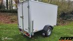 Saris gesloten geremde aanhanger incl stellingen ZGAN!, Auto diversen, Aanhangers en Bagagewagens, Gebruikt