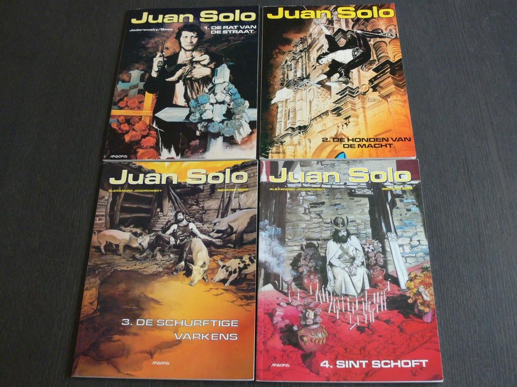 Juan Solo - 4 delen, Complete serie of reeks, Ophalen of Verzenden, Zo goed als nieuw