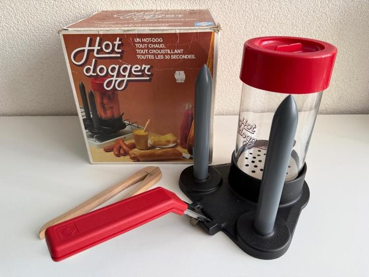 Vintage Campingaz Hot Dogger / hotdogmaker (ongebruikt!), Huis en Inrichting, Keuken | Keukenbenodigdheden, Zo goed als nieuw