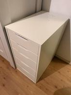 IKEA Alex ladekast wit (zsm weg), Huis en Inrichting, Kasten | Ladekasten, Ophalen, Gebruikt, Overige materialen
