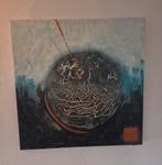 Origineel Mix Media Schilderij, Ophalen of Verzenden