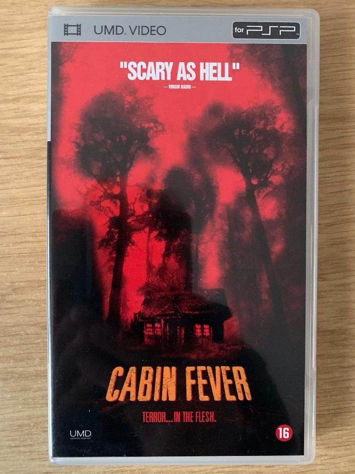 PSP UMD Video Cabin Fever, Spelcomputers en Games, Games | Sony PlayStation Portable, Zo goed als nieuw, Overige genres, 1 speler