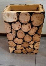 Handgemaakte houten vaas, Huis en Inrichting, Ophalen of Verzenden