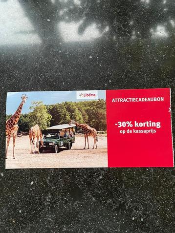 30% korting bij Beekse Bergen, dierenrijk, Aviodrome en meer