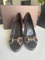 Gucci Hakken Maat 36, Ophalen of Verzenden, Zo goed als nieuw, Bruin, Pumps