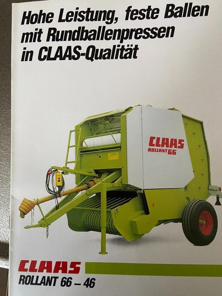 Werktuigfolders, Boeken, Catalogussen en Folders, Zo goed als nieuw, Folder, Ophalen of Verzenden