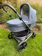 Easywalker harvey 2 combi kinderwagen denim blue, Gebruikt, Combiwagen, Verstelbare duwstang, Ophalen