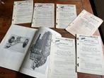 WO2 Amerikaans 8 Inch Howitzer voorschriften set KL 1945, Verzamelen, Amerika, Verzenden, Boek of Tijdschrift