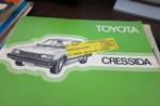 Toyota Cressida, Ophalen of Verzenden, Gelezen, Catalogus
