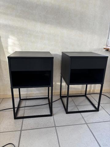 Nachtkastjes ikea vikhammer - afbeelding 1