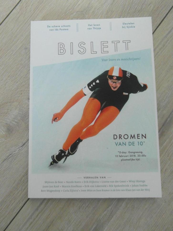Bislett 2 Schaatstijdschrift Voor lezers en meeschrijvers!, Boeken, Sportboeken, Zo goed als nieuw, Wintersport, Ophalen of Verzenden