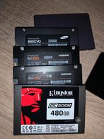 Diverse Sata SSD Samsung en kingston, Computers en Software, Harde schijven, Ophalen of Verzenden, Zo goed als nieuw, Laptop