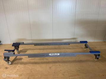 Marlin Groot Botenbok / Boten bok /Zware zwenkwielen/3m x 1m beschikbaar voor biedingen