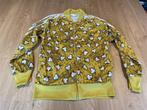 Adidas Jeremy Scott Jasje - Bones Print Yellow maat M, Ophalen of Verzenden, Zo goed als nieuw, Nvt, Nvt