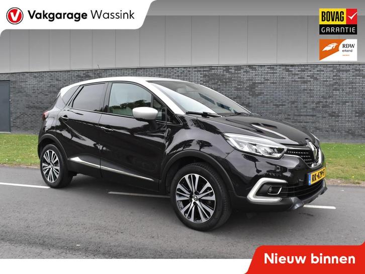 Renault Captur 1.2 TCe Initiale Paris Automaat leer Navi 130, Auto's, Renault, Bedrijf, Te koop, Captur, ABS, Achteruitrijcamera