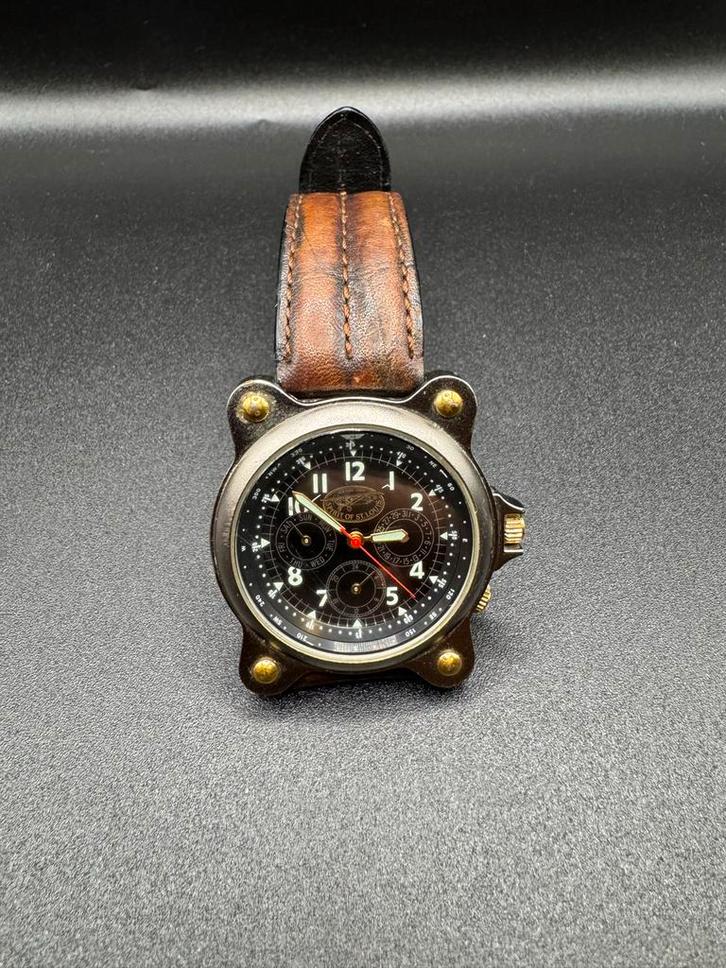 Spirit of St. Louis Vintage Herenhorloge, Verzamelen, Rookartikelen, Aanstekers en Luciferdoosjes, Gebruikt, Ophalen of Verzenden