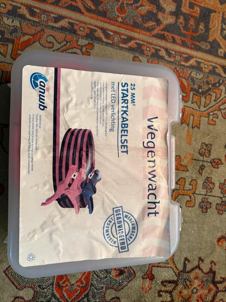 Nieuwe startkabel set van ANWB, Auto diversen, Autogereedschap, Nieuw, Ophalen of Verzenden