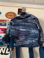 Mini kipling Rosalind rugtasje Textured waves(nr.20 D2), Sieraden, Tassen en Uiterlijk, Tassen | Rugtassen, Verzenden, Zo goed als nieuw