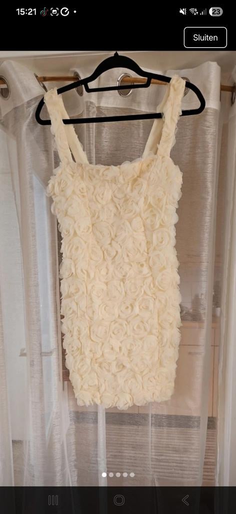 Mooie Vera & Lucy jurk, Maat 38/40 (M), Beige, Ophalen of Verzenden, Zo goed als nieuw