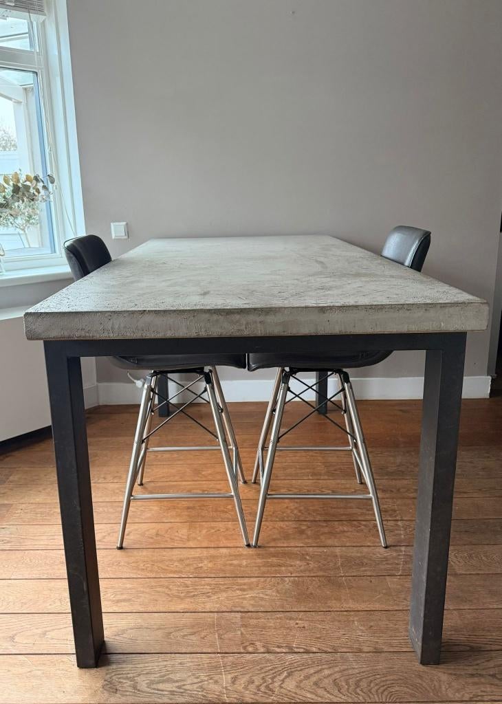 Bartafel betonlook, Huis en Inrichting, Tafels | Eettafels, Ophalen, Gebruikt, Betonlook, 50 tot 100 cm