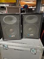 LEM LPS10 Plus Speakerset, Ophalen of Verzenden, Gebruikt, Minder dan 500 watt, P.A.