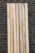 8 Douglas balken ruw 238 cm 5x10, Ophalen, 200 tot 250 cm, 50 mm of meer, Balk