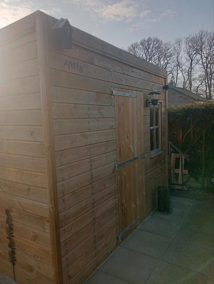 Tuinschuur nieuw, Tuin en Terras, Tuinhuizen, Nieuw, 500 cm of meer, 3 ramen of meer, Ophalen