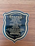 2049 Spapen bierspeciaalzaak sticker Baarle-Nassau, Ophalen of Verzenden, Gebruikt