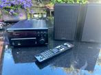 Denon RCD-M39 + originele SC-M39 speakers & afstandsbed, Audio, Tv en Foto, Stereo-sets, Ophalen, Zo goed als nieuw, Speakers