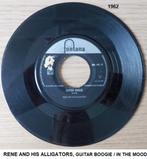 RENE and his ALLIGATORS, single 1962, guitar boogie, Cd's en Dvd's, Vinyl | Wereldmuziek, Gebruikt, Ophalen