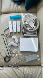 Wii set met heel veel spellen en accesoires, Spelcomputers en Games, Spelcomputers | Nintendo Wii, Ophalen, Zo goed als nieuw