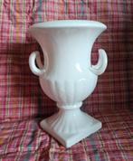 Antieke Delfts Wit vaas met handgrepen ca. 1930-1950, Ophalen of Verzenden