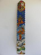 Vintage kerstkaartenhouder kerstkaartenhanger met kerstman, Diversen, Kerst, Ophalen of Verzenden, Zo goed als nieuw