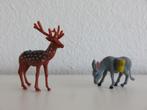 speelgoed hert en ezel voor bij de boerderijdieren, Ophalen of Verzenden, Zo goed als nieuw
