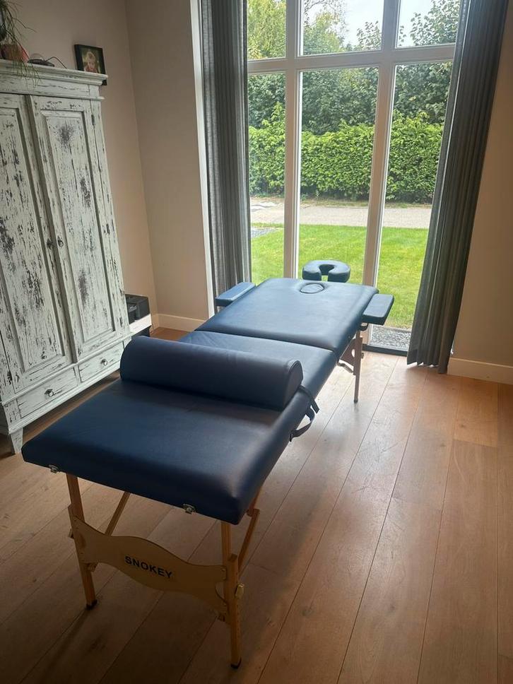 Inklapbare Massagetafel Snokey, Sport en Fitness, Massageproducten, Zo goed als nieuw, Massagetafel, Ophalen