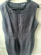 Purdey blauwe linnen jurk maat 44, Verzenden, Zo goed als nieuw, Maat 42/44 (L), Blauw