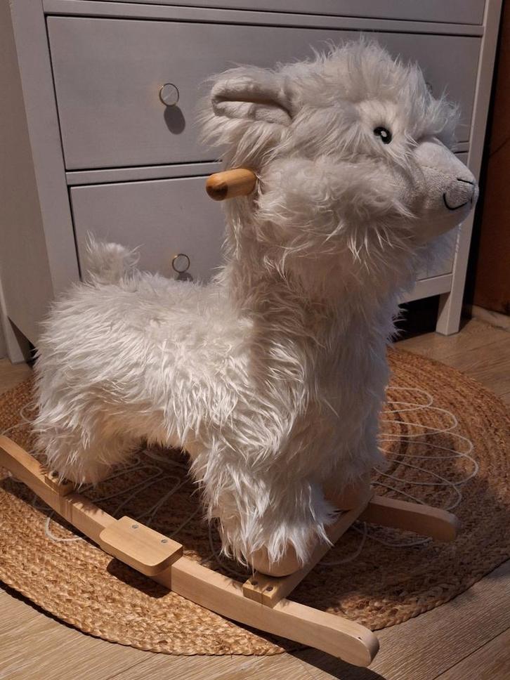 Hobbelpaard/Schommeldier Lama, Kinderen en Baby's, Speelgoed | Overig, Zo goed als nieuw, Jongen of Meisje, Ophalen