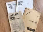 Originele jaren 80 synthesizer manuals - Roland, Tascam, Verzenden