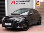 Audi Q3 Sportback 45 TFSI e S Edition Pano/Leer/360/Matrix, 12 maanden, Gebruikt, Zwart, Hybride Elektrisch/Benzine
