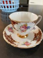 Imperial Kop en Schotel met Bloemen, Antiek en Kunst, Antiek | Servies los, Ophalen