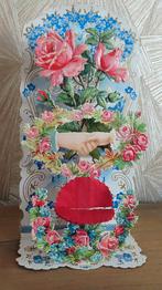 Antieke bruids uitklapkaarten/pop up /uit 1917/ nr 1 t/m 14, Antiek en Kunst, Ophalen of Verzenden