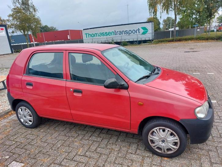 Suzuki Alto 1.1 2005 Rood, Auto's, Suzuki, Particulier, Alto, Airbags, Benzine, B, Hatchback, Handgeschakeld, Origineel Nederlands