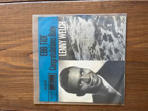 Lenny Welch - Ebb Tise (Cadence records) Pracht staat, Cd's en Dvd's, Vinyl Singles, Zo goed als nieuw, Pop, Ophalen of Verzenden