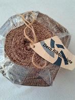 Deco ribbon jute bruin 5x20m, Ophalen, Nieuw, Materiaal