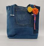tas damestas spijkerstof bohème tassen handmade, Ophalen of Verzenden, Nieuw, Overige kleuren