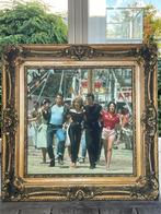 Scene uit de film Grease op canvas, Ophalen of Verzenden