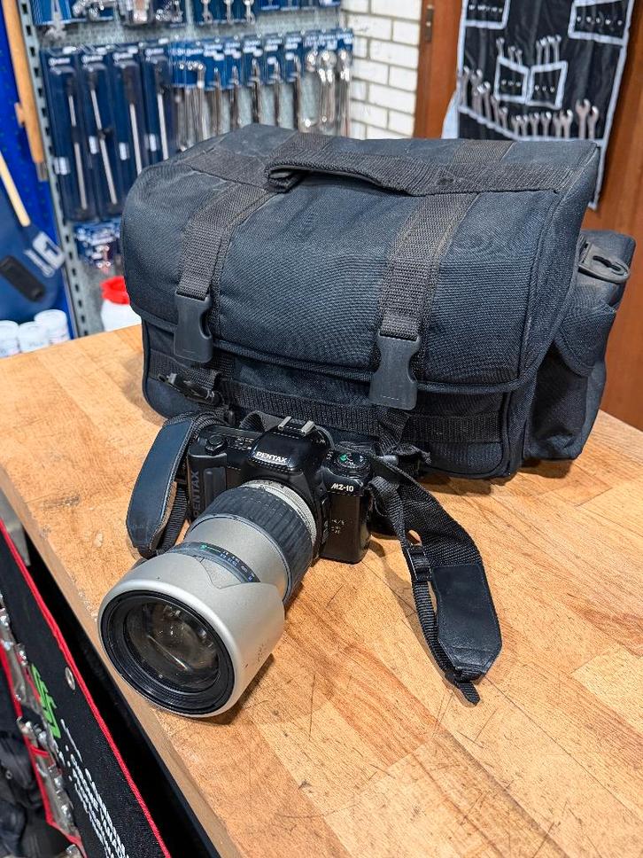 Pentax MZ-10, Audio, Tv en Foto, Fotocamera's Analoog, Gebruikt, Spiegelreflex, Pentax, Ophalen