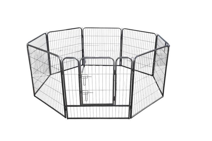 puppyren 8 delen, 80cm hoog, Dieren en Toebehoren, Hondenbenches, Nieuw, Ophalen
