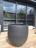 Mooie Antracietgrijs ompot zgan doorsnee 30 cm hoogte 35 cm, Ophalen of Verzenden, Overige soorten, Minder dan 100 cm
